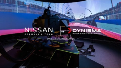 Nissan Formula E Team Completes Installation of Dynisma DMG-1 Simulator Ahead of Season 12