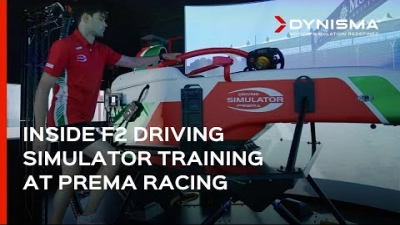 Dynisma Simulator Technology Supports Prema Racing in Driver and Car Development