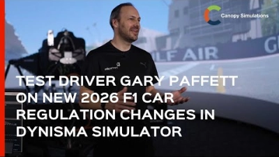F1 2026 Car Changes Explained with Gary Paffett: Simulator Insights from Dynisma & Canopy