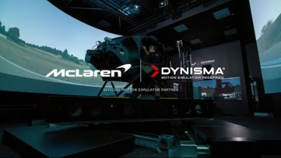 Dynisma accelerates McLaren Automotive virtual development with cutting-edge DMG simulator