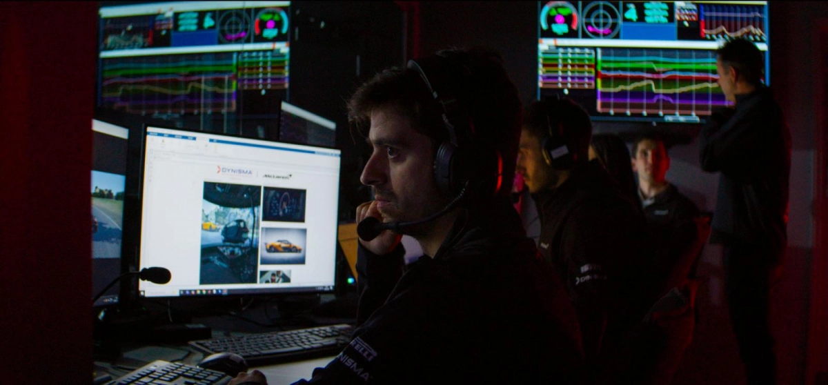 Driving Sim control room